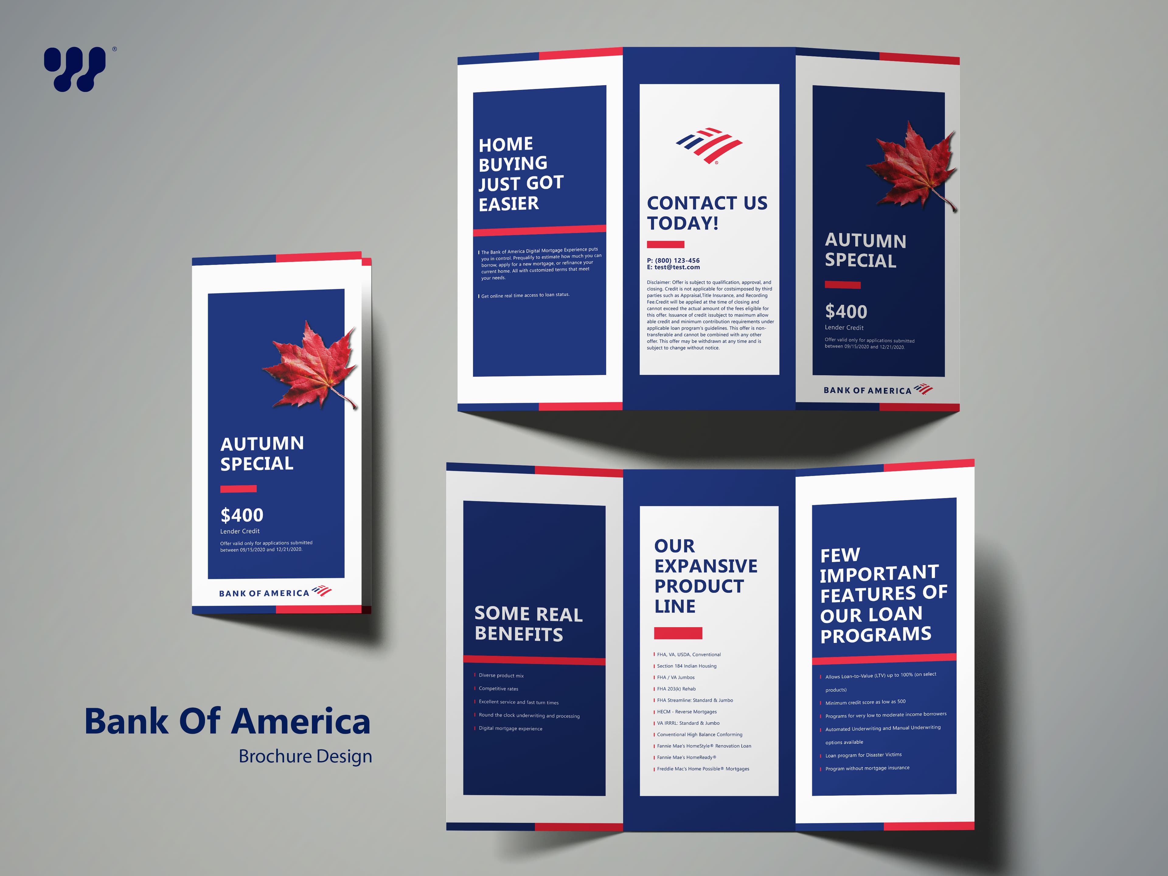Bank Of America Brochure