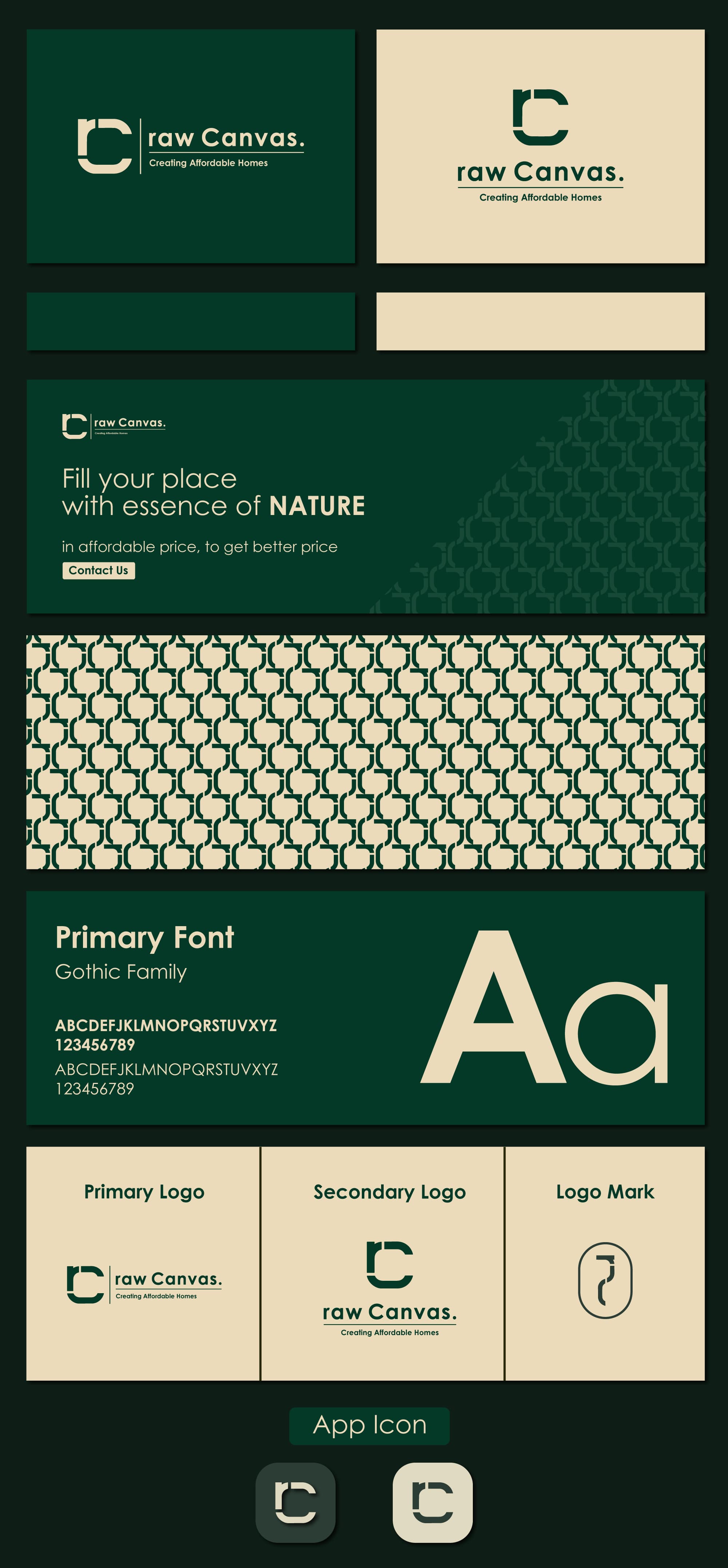 Raw Canvas Branding Kit